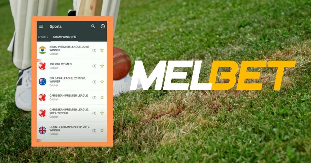 Melbet hindi cricket betting app